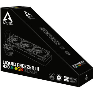 ARCTIC AC Liquid Freezer III 420 ARGB Black