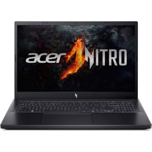 Acer Gaming 15.6'' Nitro V 15 ANV15-41, FHD IPS 165Hz, Procesor AMD Ryzen™ 7 7735HS (16M Cache, up to 4.75 GHz), 16GB DDR5, 1TB SSD, GeForce RTX 4050 6GB, No OS, Obsidian Black