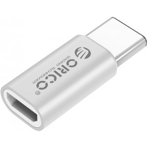 Orico CTM1 USB 2.0 Tip-C Male - Micro USB Female Silver