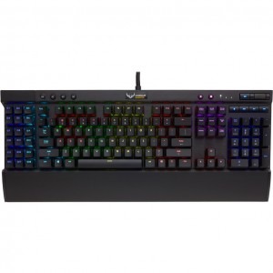 Corsair K95 - RGB LED - Cherry MX Red - Layout US Mecanica