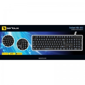 Serioux SRXK-KBL-003 Radiant Black