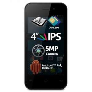Allview P4 Life, Quad Core, 8GB, 1GB RAM, Dual SIM, 3G, Black