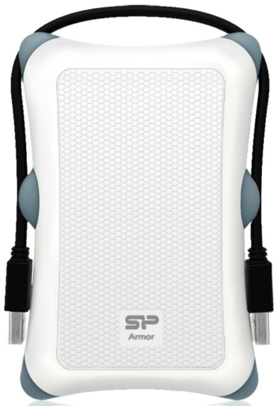 Hard disk extern Silicon-Power Armor A30 1TB 2.5 inch USB 3.0 White