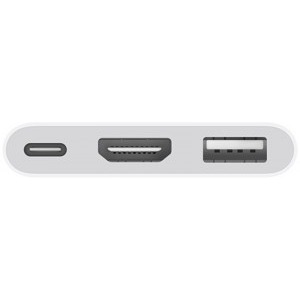 Apple 1x USB 3.1 tip C Male - 1x HDMI Female - 1x USB 3.1 tip C Female - 1x USB 3.1 Female, alb