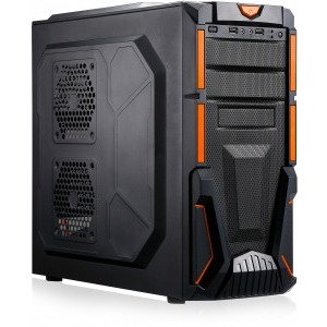 Gaming FX 40 v5 Powered By ASUS, AMD FX-4300, 4GB DDR3, 1TB HDD, Radeon R7 250X, Placa sunet ASUS Xonar, Wi-Fi
