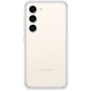 Samsung Capac protectie spate Frame White pentru Galaxy S23 Plus (S916)