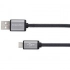 Cablu de date / adaptor Kruger&Matz USB Male la microUSB Male, 0.20 m, Black