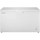 Lada frigorifica Heinner HCF-H420F+, 420 L, Clasa F, Control mecanic, Termostat reglabil, Decongelare rapida, Alb
