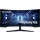 Monitor LED Samsung Gaming Odyssey G5 LC34G55TWWPXEN Curbat 34 inch UWQHD VA 1 ms 165 Hz HDR FreeSync Premium