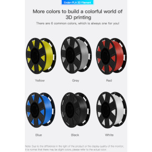 CREALITY Filament Ender-PLA, Grey, 1 kg