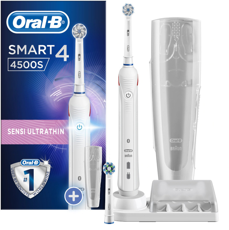 Oral-B Periuta de dinti electrica Smart 4 4500 Series Sensi Ultrathin
