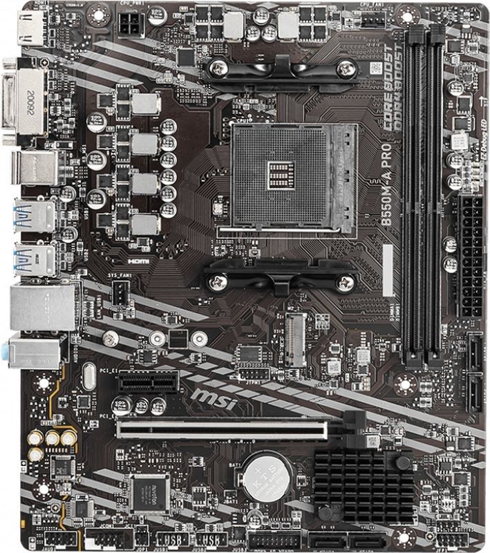 Placa de baza MSI B550M-A PRO