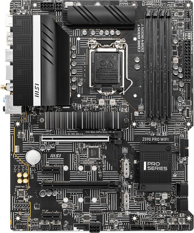 Placa de baza MSI Z590 PRO WIFI
