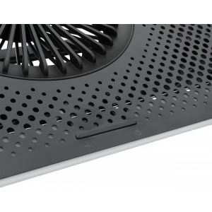 White Shark ICE MASTER, max 15.6 inch, ventilatoare 1x 140 mm, 4x 60 mm, RGB LED fan, suport telefon