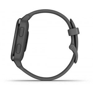 Garmin Venu Sq, aluminiu gri, curea silicon gri