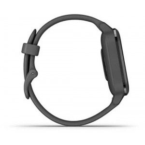 Garmin Venu Sq, aluminiu gri, curea silicon gri