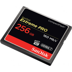 SanDisk CompactFlash Extreme PRO 256GB VPG-65 160 MB/s