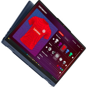 Lenovo 15.3'' IdeaPad 5 2-in-1 15IPH11, 2.5K OLED 165Hz Touch, Procesor Intel® Core™ Ultra 7 355 (12M Cache, up to 4.70 GHz), 16GB DDR5, 1TB SSD, Intel Graphics, No OS, Cosmic Blue