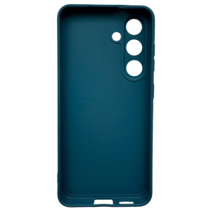 Lemontti Capac protectie spate Silicon Silky Blue pentru Galaxy S25