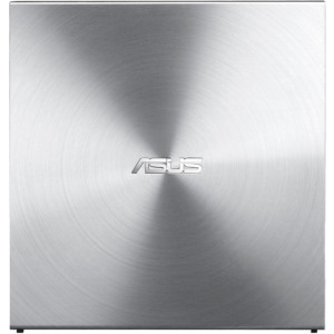ASUS SDRW-08U5S-U DVD writer extern 8X ultra-subtire 12.9mm, suport M-DISC, Nero BackItUp, E-Green, Argintiu