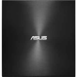 ASUS ZenDrive U8M, ultra-slim extern DVD citire/scriere, USB-C, suport M-DISC, Negru