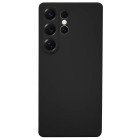 Lemontti Capac protectie spate Silicon Silky Black pentru Galaxy S25 Ultra