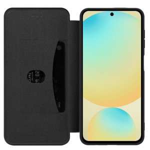 Lemontti Husa de protectie tip Book Elegant Black pentru Galaxy S25 FE
