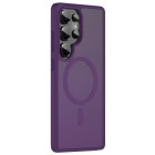 Lemontti Capac protectie spate EliteGuard Magnetic Purple pentru Galaxy S25 Ultra