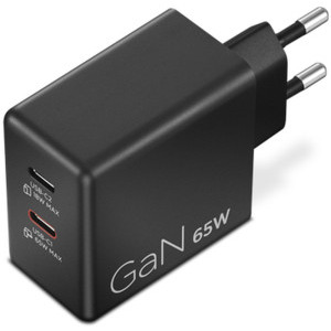 Lenovo GaN Dual USB-C 65W Black