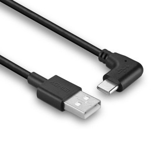 LINDY USB Male la USB-C Male, 1m, Black