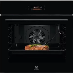 Electrolux LOE8H39Z, Electric, 72 L, AquaClean, Assisted Cooking, Food Sensor, Grill, Clasa A+, Negru