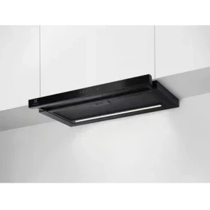 Hota incorporabila Electrolux telescopica LFP816K, Putere de absorbtie 650 m3/h, 4 trepte, SilenceTech, Hob2Hood, Breeze, Clasa A, 60 cm, Negru