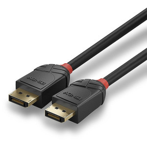 LINDY DisplayPort Male - DisplayPort Male, v2.0, 1m, negru