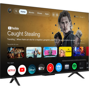 TCL Smart TV QLED 43P7L Seria P7L 108cm negru 4K UHD HDR