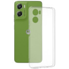 Lemontti Capac protectie spate Silicon Transparent pentru Moto G06