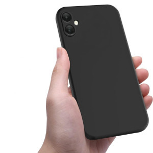 Lemontti Capac protectie spate Silicon Soft Slim Black pentru Galaxy A05