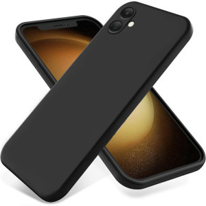 Lemontti Capac protectie spate Silicon Soft Slim Black pentru Galaxy A05