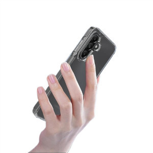 Lemontti Capac protectie spate Silicon Transparent pentru Galaxy A36