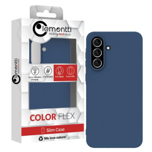 Lemontti Capac protectie Silicon Silky Blue pentru Galaxy A36