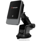 Suport Verbatim 31862, Auto, Incarcare wireless Qi 15 W, Gri