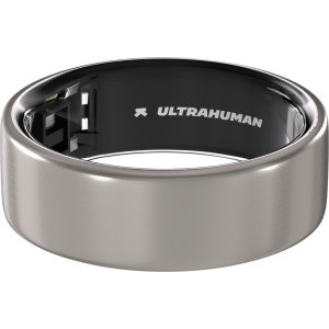 Ultrahuman Ring AIR, Raw Titanium 12