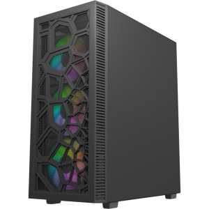 Gaming ZMEU Epic Hyper, Intel i5-12400F 2.5GHz, 32GB DDR4, 1TB SSD, RTX 4060 8GB GDDR6, Iluminare RGB