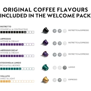 Nespresso by De’Longhi Essenza Mini EN85.B, 1310W, 19bar, 0.6L, Negru