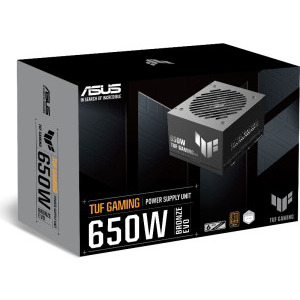 ASUS TUF-GAMING-650B-EVO, 80+ Bronze, 650W