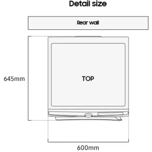 Samsung WD10HG6U94BEU4, Spalare 10 kg, Uscare 6 kg, 1400 RPM, Clasa A, Digital Inverter, AI EcoBubble, AI Energy, Hygiene Steam, SmartThings, Alb