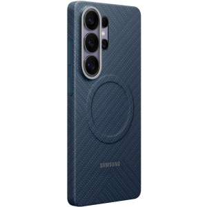 Samsung Capac protectie spate Carbon Magnet Dark Blue pentru Galaxy S26 Ultra