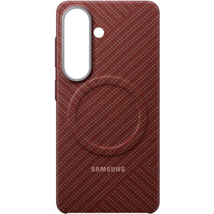 Samsung Capac protectie spate Carbon Magnet Coralred pentru Galaxy S26