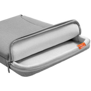 Tomtoc Geanta laptop Apple MacBook Pro 16, 16 inch, Defender-A22, protectie de grad militar, culoare gri