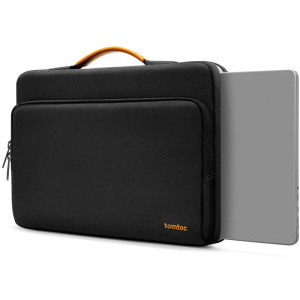 Tomtoc Geanta laptop Apple MacBook Pro 14, 13.5-14 inch, Defender-A14, protectie de grad militar, culoare negru