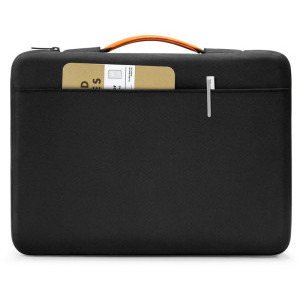 Tomtoc Geanta laptop Apple MacBook Pro 14, 13.5-14 inch, Defender-A14, protectie de grad militar, culoare negru
